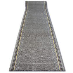 Fitted carpet SANTA FE brown 42 plain, flat, one colour