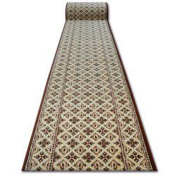 Carpet, round SANTA FE silver 92 plain, flat, one colour