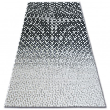 Teppich LISBOA 27208/356 Strukturell Schwarz Grau