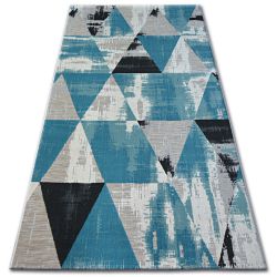 Carpet Structural SIERRA G6038 Flat woven grey - rosette