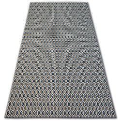 Carpet Structural SIERRA G6042 Flat woven grey - geometric, ethnic