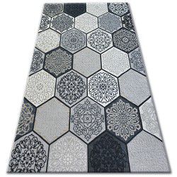 Matta LISBOA 27212/356 Hexagon Honeycomb Grey