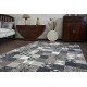 Carpet LISBOA 27218/985 Squares Plates Brown Portugal