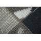Килим ЛІСАБОН 27218/985 квадрати плитки коричневий Лісабонський стиль