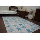 Carpet LISBOA 27219/754 Stars Turquoise