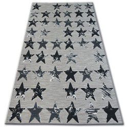 Carpet LISBOA 27219/956 Stars Black
