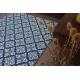 Sisal tapijt SISAL COLOR 19246/699 Bloemen blauwkleuring