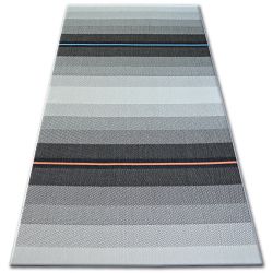 сучасний MEFE килим 2783 Мармур - Structural два рівні флісу темно-сірий