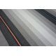 Modern MEFE carpet 2783 Marble - structural two levels of fleece dark grey 