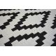 Alfombra MEFE moderna 6185 Árbol Madera - Structural dos niveles de vellón gris 