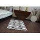 Alfombra MEFE moderna 6185 Árbol Madera - Structural dos niveles de vellón gris 