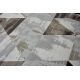 Carpet Structural SIERRA G5018 Flat woven grey - stripes, diamonds