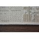 Carpet Structural SIERRA G5018 Flat woven grey - stripes, diamonds
