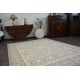 Tappeto MEFE moderno 8722 Linee vintage - Structural due livelli di pile grigio / bianca
