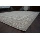 Alfombra MEFE moderna 8722 Líneas vintage - Structural dos niveles de vellón gris / blanco 