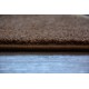 Heat-set Fryz futó szőnyeg FOCUS - 8732 barna wenge HULLÁMOK VONAL kakaó