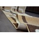 Tapis de couloir HEAT-SET FRYZ FOCUS - F240 beige CARRÉS cappuccino