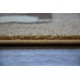 Passatoia HEAT-SET FRIESE FOCUS - F240 beige QUADRI cappuccino