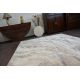 Tappeto MEFE moderno 8724 Ornamento vintage - Structural due livelli di pile grigio 