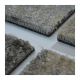 Covor sisal Floorlux 20401 Cadru argintiu si negru