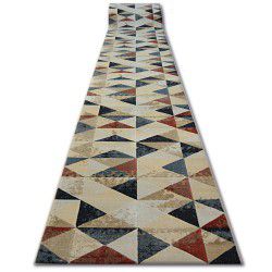 Alfombra de pasillo DROP JASMINE 736 beige claro/color óxido