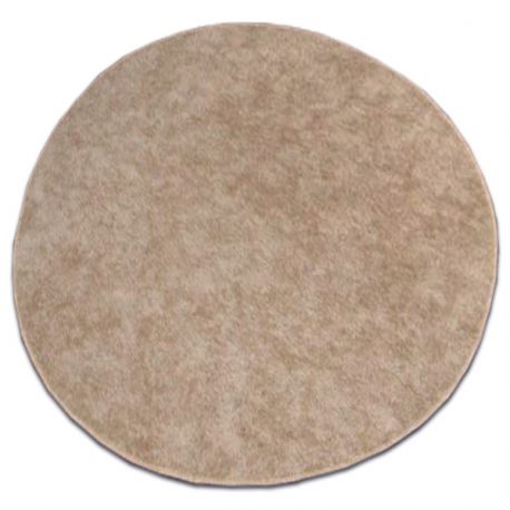 Carpet circle SERENADE light brown