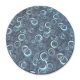 Tapete redondo prumo SIZAL FLAT 48691/637 WITRAG