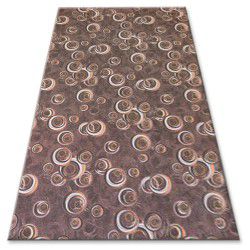 Fitted carpet DROPS 043 brown