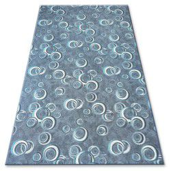Tappeto NORDIC TRIANGLE blu/crema G4584