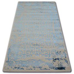 Teppich ACRYL MANYAS 0920 Elfenbein/Blau