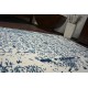 Akril manyas szőnyeg 0920 Elefántcsont/Kék