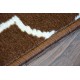 Bcf futó szőnyeg BASE 3770 barna Lóhere Marokkói Trellis