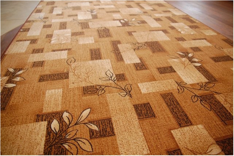 Fitted carpet AMALIA brown Walltowall