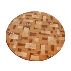 TAPIS CERCLE AMALIA marron