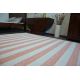 Sketch szőnyeg - F758 rózsaszín/krém - Csíkok