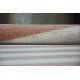 Килим SKETCH - F758 рожевий/кремовий - ремені