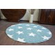 Carpet SISAL LOFT 21207 Rosette BOHO circle ivory/silver/taupe