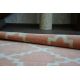 Alfombra SKETCH círculo - F343 Enrejado Trébol marroquí rosa/crema 