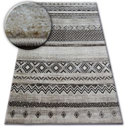 Tappeto SHADOW 1835 crema / marrone - Rombi