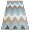 Carpet ARGENT - W4936 Zigzag Blue