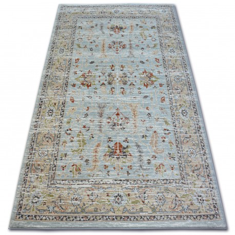 Carpet ARGENT - W7039 Flowers Blue / Cream