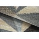 Teppich ARGENT - W6096 Dreiecke Beige / Blau