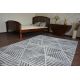 Carpet KAKE 25812677 Geometric - Diamonds, Triangles 3D grey / black