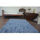 Tappeto BERBER 9000 cerchio blu scuro Frange berbero marocchino shaggy