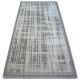 Modern MEFE Teppich Kreis 2783 Marmor - Strukturell zwei Ebenen aus Vlies grau