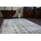 Modern MEFE Teppich Kreis 2783 Marmor - Strukturell zwei Ebenen aus Vlies grau