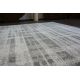 Modern MEFE Teppich Kreis 2783 Marmor - Strukturell zwei Ebenen aus Vlies grau
