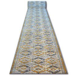 Tappeto MEFE moderno Cerchio 2783 Marmo - Structural due livelli di pile grigio scuro