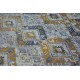Modern MEFE carpet Circle 2783 Marble - structural two levels of fleece dark grey 