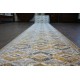 Modern MEFE carpet Circle 2783 Marble - structural two levels of fleece dark grey 